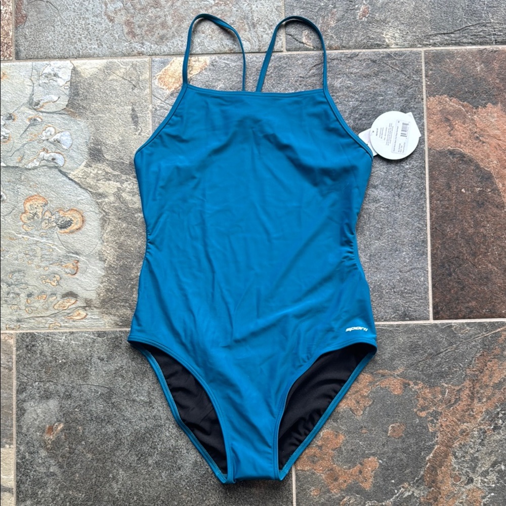 NWT Sporti Micro Back One Piece Swimsuit